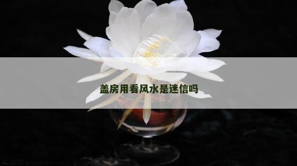 蓋房用看風水是迷信嗎