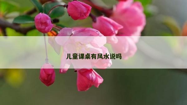 兒童課桌有風水說嗎