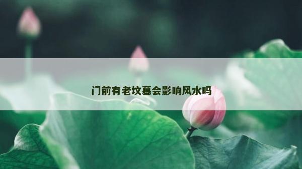 門前有老墳?zāi)箷绊戯L(fēng)水嗎