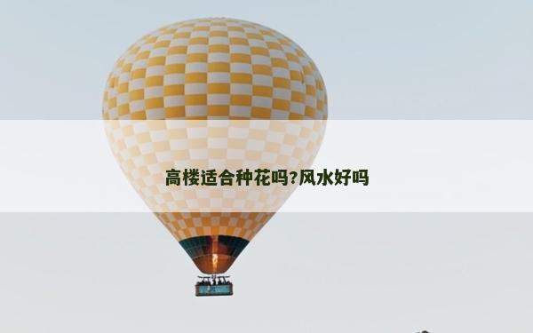 高樓適合種花嗎?風(fēng)水好嗎