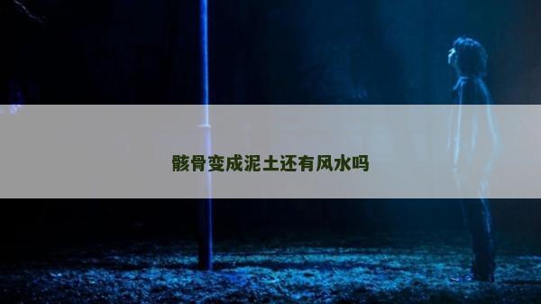 骸骨變成泥土還有風(fēng)水嗎