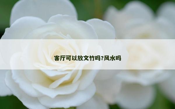 客廳可以放文竹嗎?風水嗎