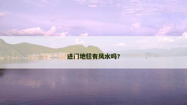 進門地毯有風水嗎? 進門地毯有風水嗎?