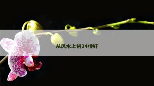 從風(fēng)水上講24樓好