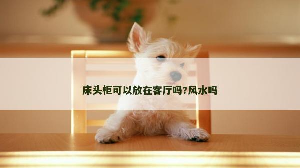 床頭柜可以放在客廳嗎?風水嗎