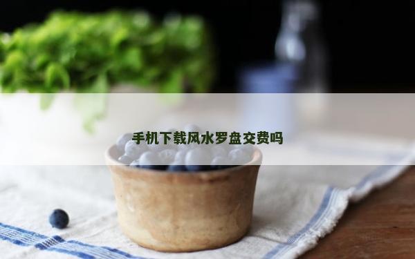 手機下載風水羅盤交費嗎 手機下載風水羅盤交費嗎