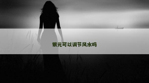 銀元可以調(diào)節(jié)風(fēng)水嗎