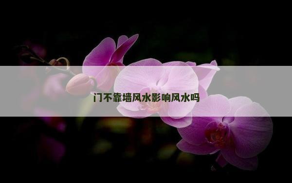 門不靠墻風水影響風水嗎