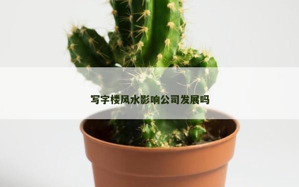 寫字樓風水影響公司發展嗎