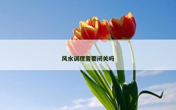 風水調理需要閉關嗎