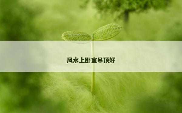 風水上臥室吊頂好