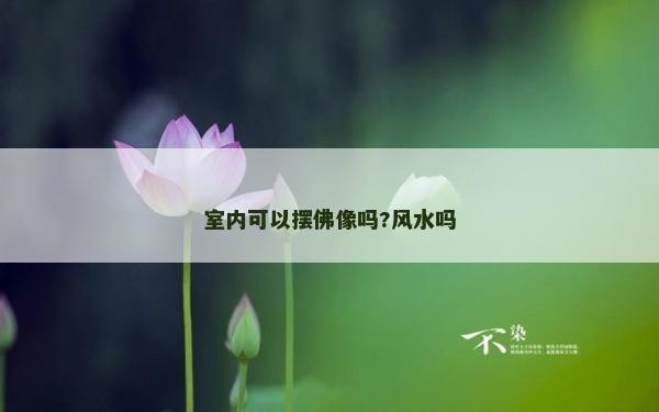 室內(nèi)可以擺佛像嗎?風(fēng)水嗎