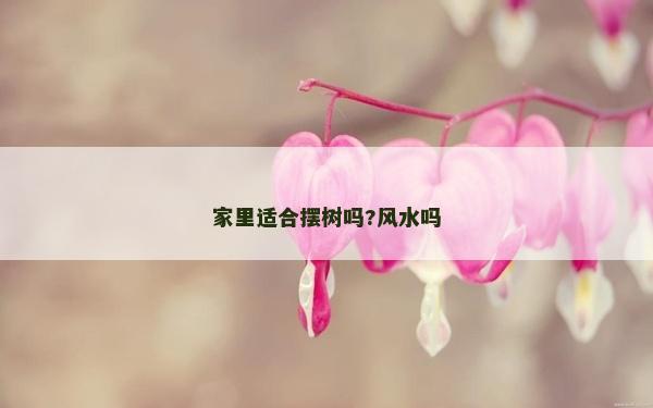 家里適合擺樹嗎?風(fēng)水嗎