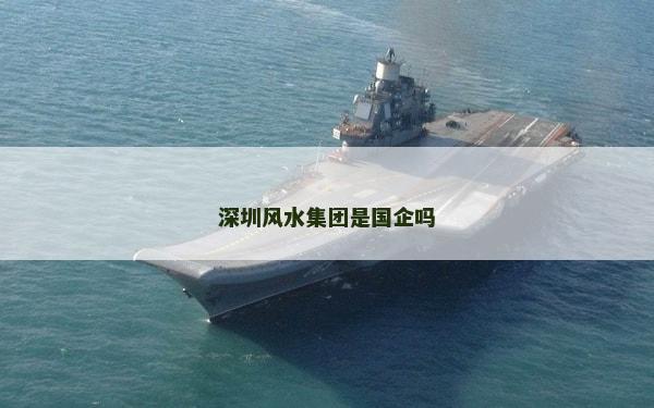 深圳風水集團是國企嗎