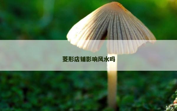 菱形店鋪影響風水嗎