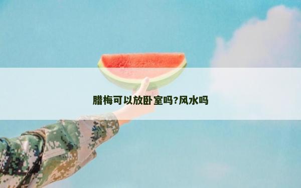 臘梅可以放臥室嗎?風水嗎