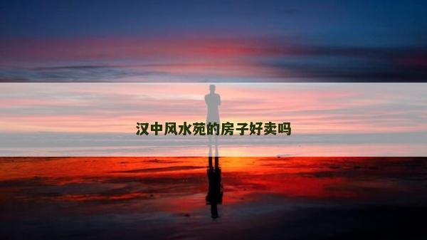 漢中風水苑的房子好賣嗎 漢中風水苑的房子好賣嗎