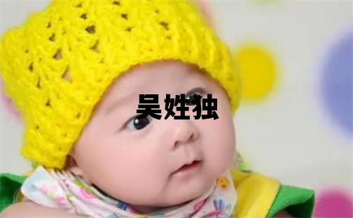 吳姓獨特優美的女寶寶名字