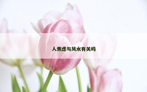 人焦慮與風(fēng)水有關(guān)嗎