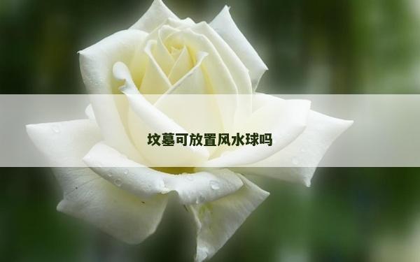 墳墓可放置風水球嗎 墳墓可放置風水球嗎