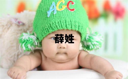 薛姓取名獨特優美的男寶寶名字