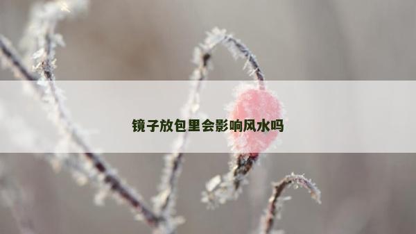 鏡子放包里會影響風水嗎 鏡子放包里會影響風水嗎