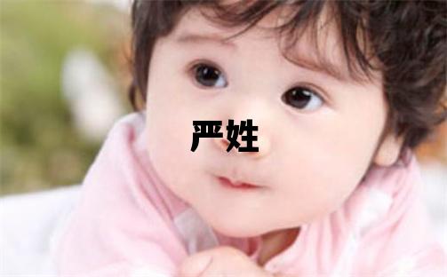 嚴姓有創意的男孩名字
