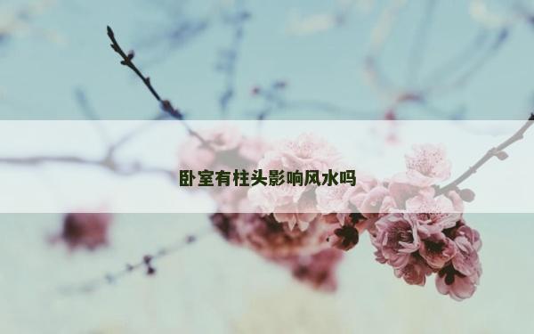臥室有柱頭影響風(fēng)水嗎 臥室有柱頭影響風(fēng)水嗎