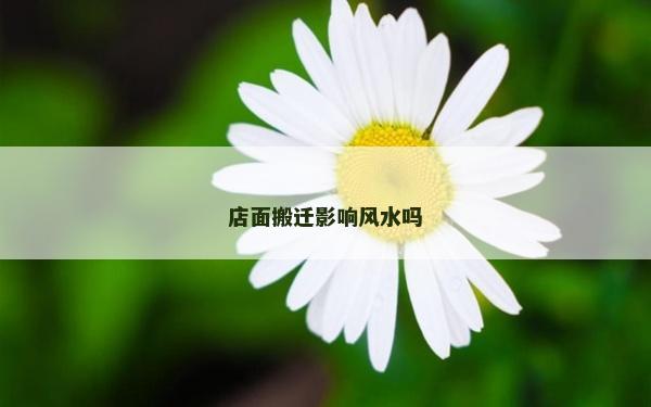 店面搬遷影響風水嗎