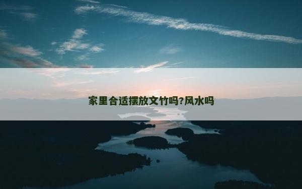 家里合適擺放文竹嗎?風(fēng)水嗎