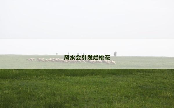 風水會引發爛桃花