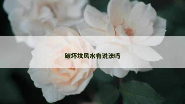 破壞墳風水有說法嗎 破壞墳風水有說法嗎