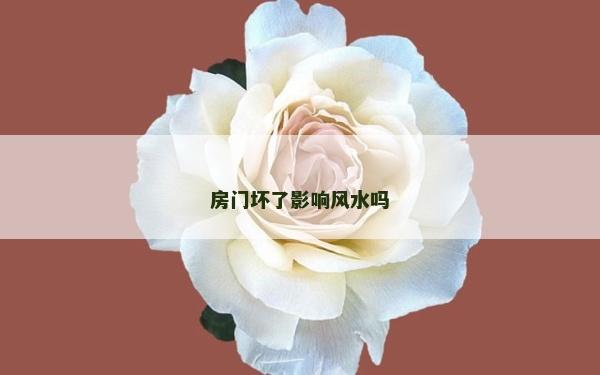 房門壞了影響風水嗎 房門壞了影響風水嗎