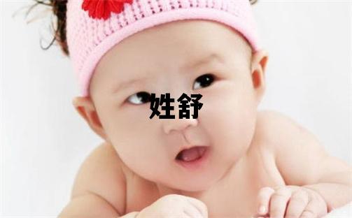 姓舒叫什么名字好 姓舒的男孩冷門獨特的名字