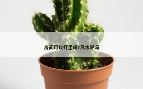 房間可以打坐嗎?風水好嗎