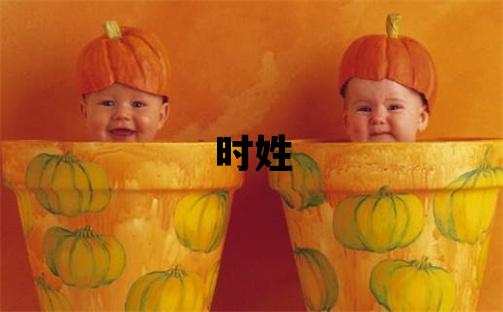 時姓朗朗上口的男孩名字