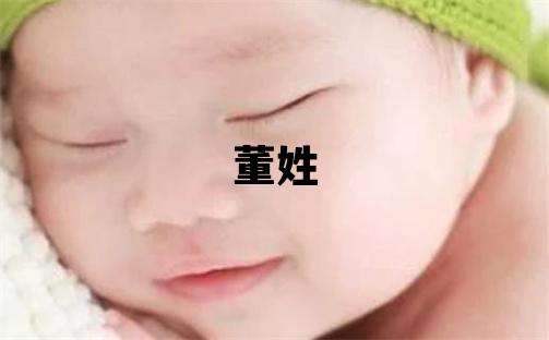 董姓有靈氣的女孩名字