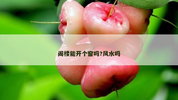 閣樓能開個窗嗎?風水嗎