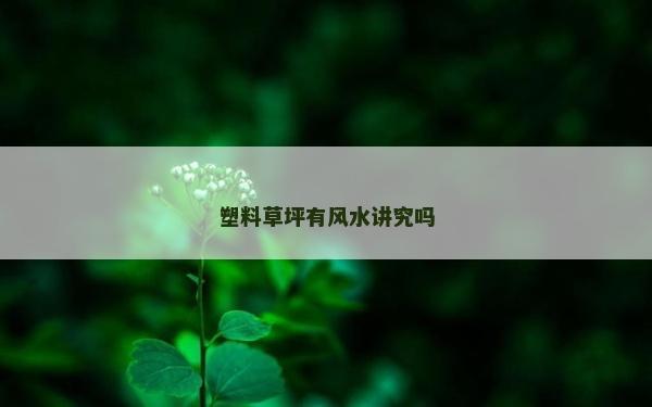 塑料草坪有風水講究嗎