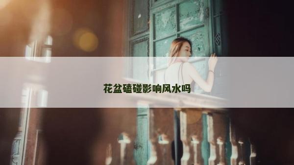 花盆磕碰影響風水嗎