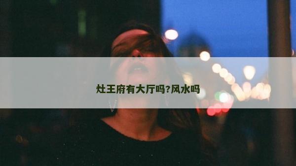 灶王府有大廳嗎?風(fēng)水嗎