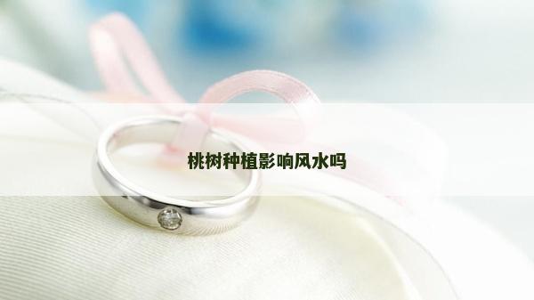 桃樹種植影響風(fēng)水嗎