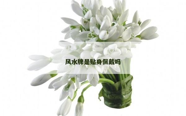 風(fēng)水牌是貼身佩戴嗎