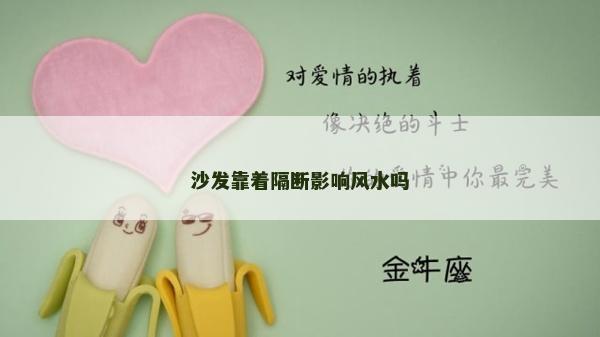 沙發靠著隔斷影響風水嗎