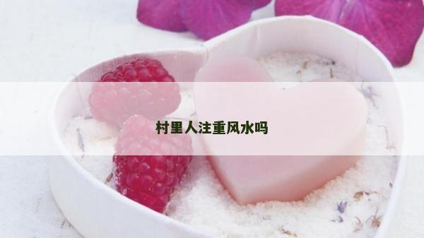 村里人注重風水嗎