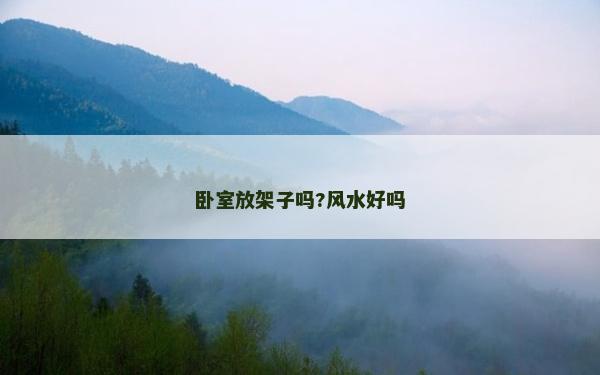 臥室放架子嗎?風水好嗎