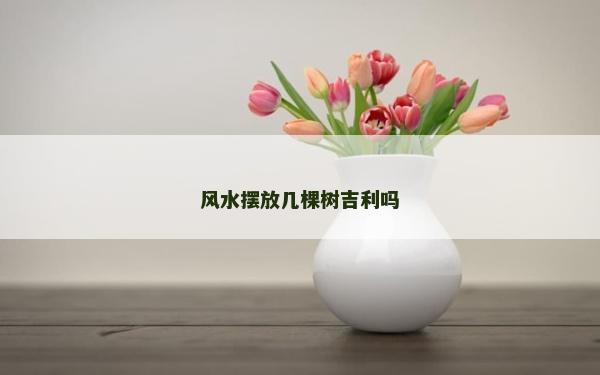 風(fēng)水?dāng)[放幾棵樹吉利嗎