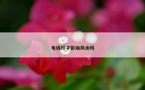 電線桿子影響風水嗎 電線桿子影響風水嗎