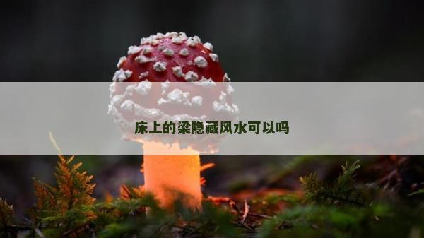 床上的梁隱藏風(fēng)水可以嗎
