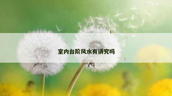室內(nèi)臺階風(fēng)水有講究嗎